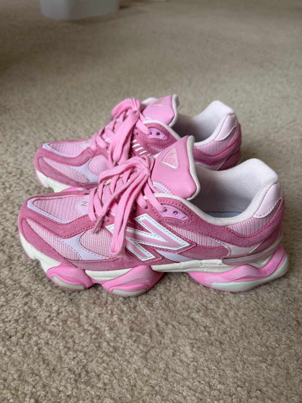 New Balance Pink 9060 Shoes